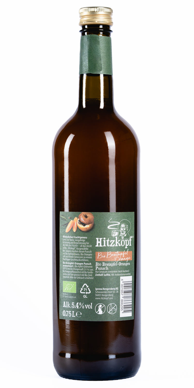Bio Hitzkopf® Bratapfel-Orangen Punsch