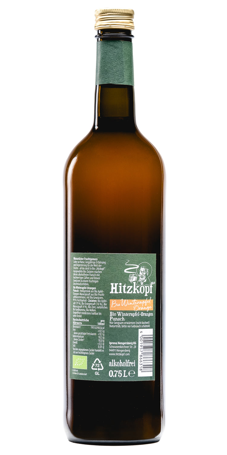 Bio Hitzkopf® Winterapfel-Orangen Punsch