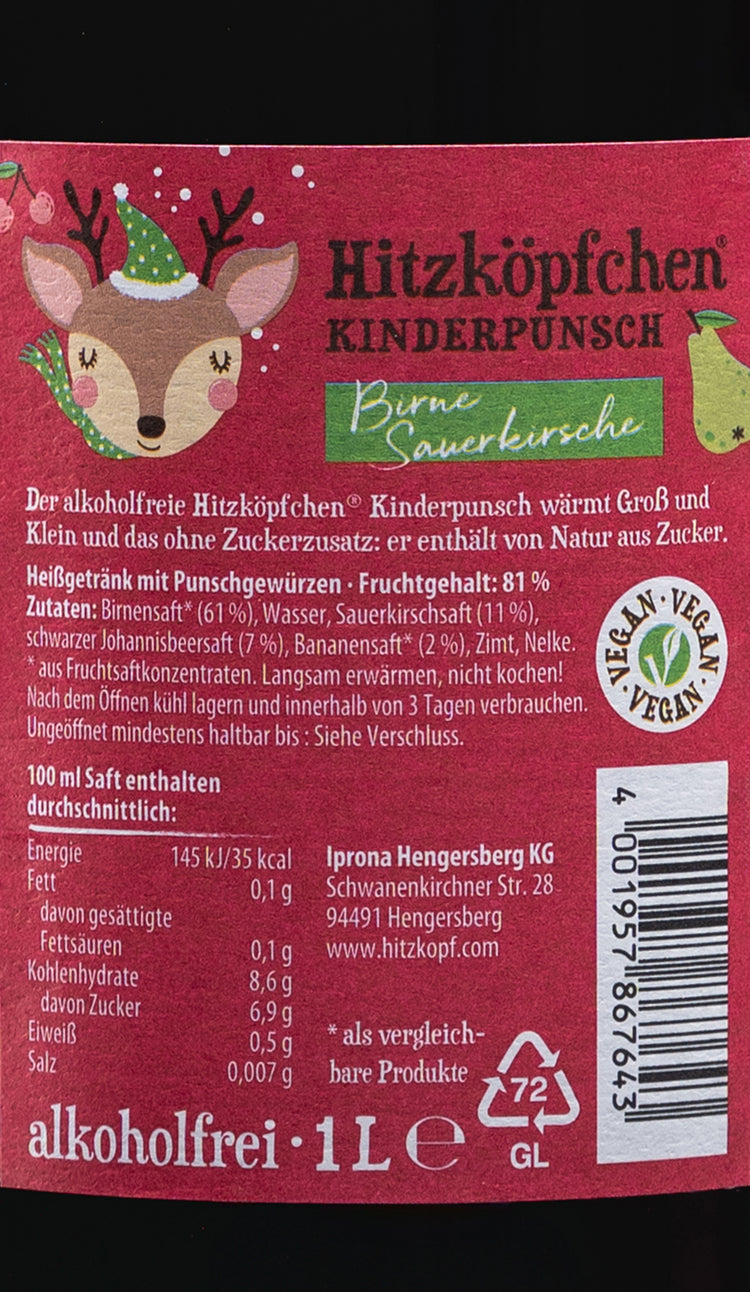 Hitzköpfchen® Birne Sauerkirsche